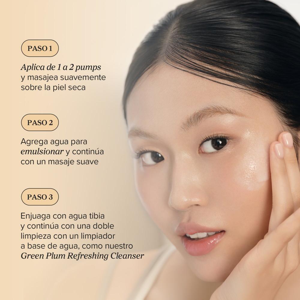 GINSENG CLEANSING OIL FOR GENTLE DAILY CLEANSING (ACEITE LIMPIADOR CON GINSENG)